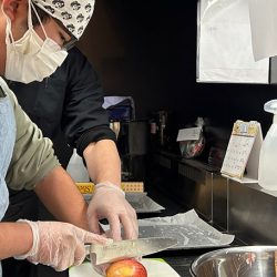 実習生は調理の経験値をかくとく！ ドライリンゴと皆の笑顔を手に入れた
