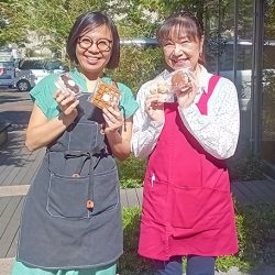 リブインさくらで、みやはら福祉会様の商品移動販売が始まりました。